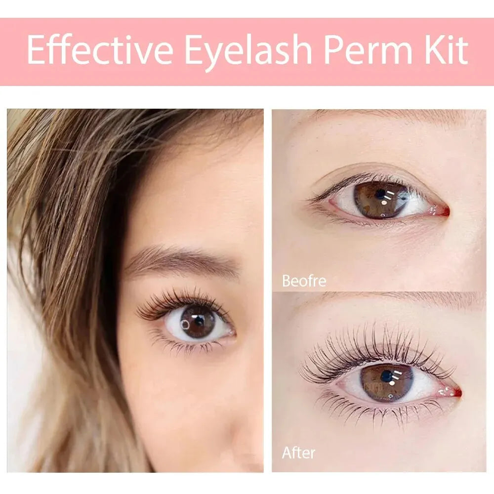 Upgrade Version Lash Lift Kit Lifting Eyelashes Lasting 6-8 Weeks Calia Perm Eyelash Enhancer Makeup Tools